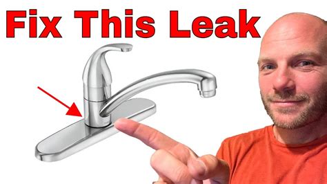 my faucet is leaking at the base|Help! My Faucet Leaks At Base When Turned On